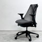 ハーマンミラー HermanMiller セイルチェア SAYL Chair デスクチェア オフィスチェア アジャスタブルアーム ブラック イヴ・ベアール 2021年製 ●