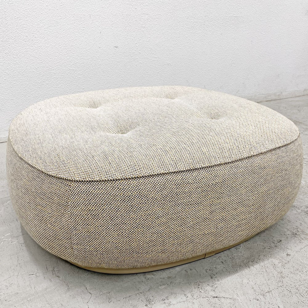 ポルトローナフラウ Poltrona Frau レプリ Lepli オットマン 大サイズ 106cm 大城健作 定価￥924,000- 〓