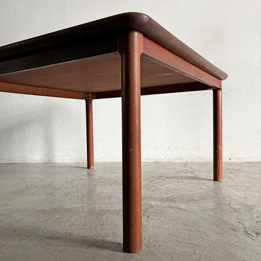ジャパンビンテージ Japan Vintage チーク材 ダイニングテーブル スクエア W120cm ミッドセンチュリー 北欧スタイル 〓