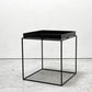 ヘイ HAY トレイテーブル Tray Table コーヒーテーブル センターテーブル Mサイズ ブラック W40cm スクエア 2Way 北欧 デンマーク モダン 定価￥42,900- D ●