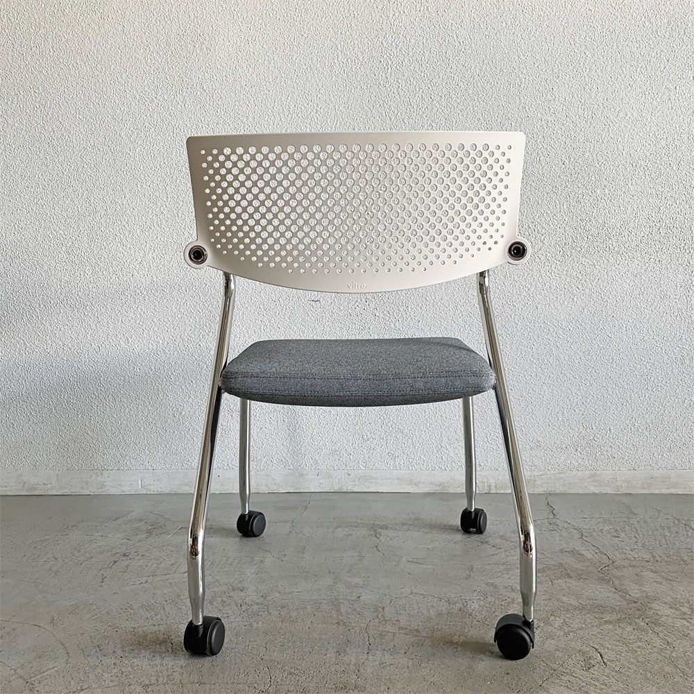 ヴィトラ vitra ビザロール Visaroll デスクチェア ミーティングチェア キャスターベース スタッキング アントニオ・チッテリオ B 〓