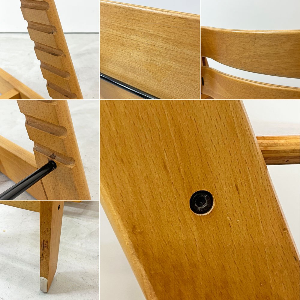 ストッケ STOKKE トリップトラップ TRIPP TRAPP ベビーチェア キッズチェア S/N無し ノルウェー 北欧家具 ナチュラル ●