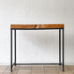 古材ｘアイアン デスク テーブル Desk Table 無垢材天板 インダストリアルデザイン 工業系 TENOHA & STYLE STORE購入品 ◇