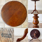 ロイズアンティークス Lloyd's Antiques UKビンテージ ソファサイドティーテーブル オーク材 Φ50cm 花台 ディスプレイテーブル 英国家具 ◇