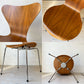 フリッツハンセン Fritz Hansen セブンチェア Seven Chair ダイニングチェア アルネヤコブセン Arne Jacobsen ウォールナット材 北欧家具 F ★