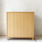 無印良品 MUJI オーク材 キャビネット 木製扉 W80 木製収納 ナチュラル シンプルモダン ★