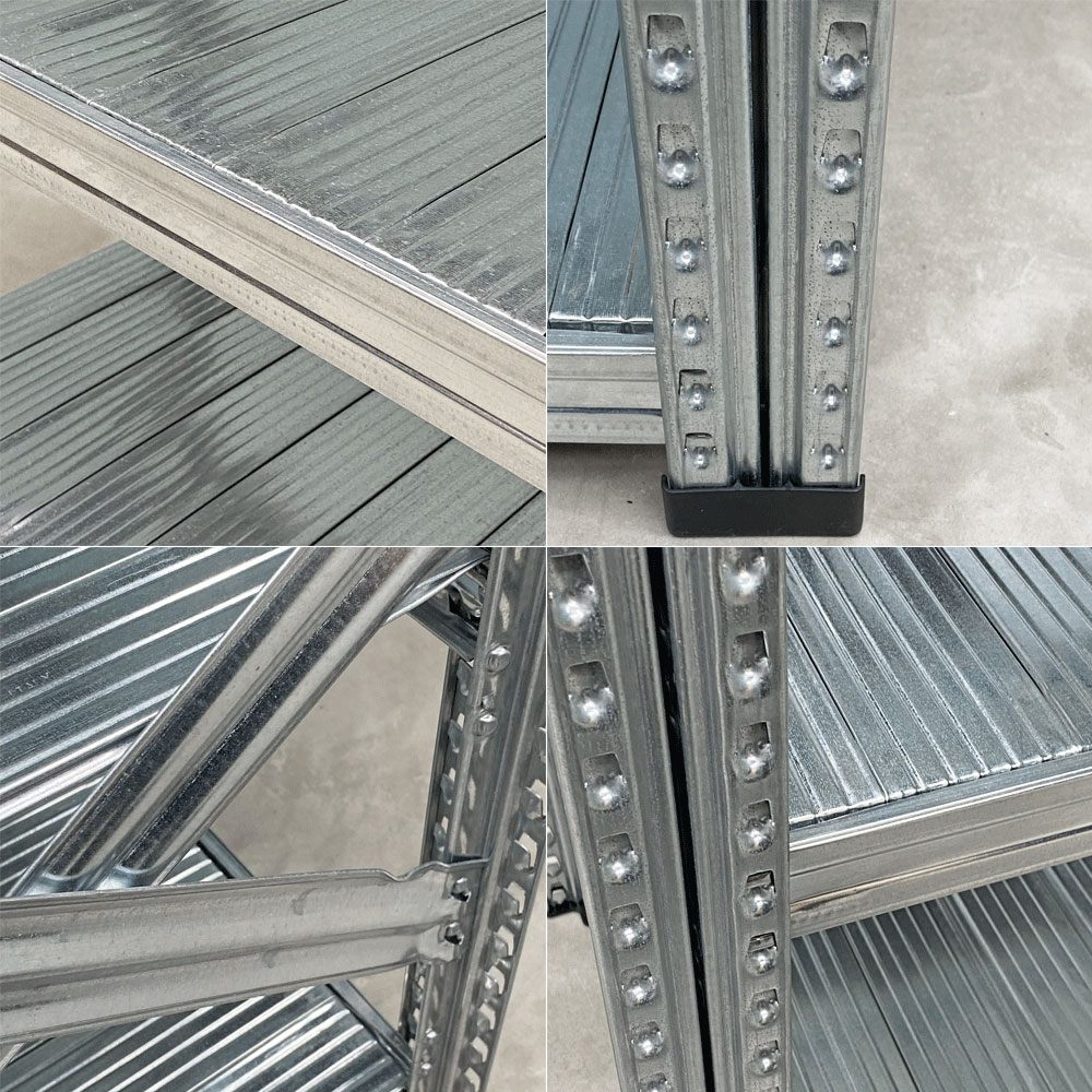 メタルシステム METALSISTEM スーパー123シリーズ スチールシェルフ 4段 4 TIER STEEL SHELF W113 D32 H107 イタリア製 ◎