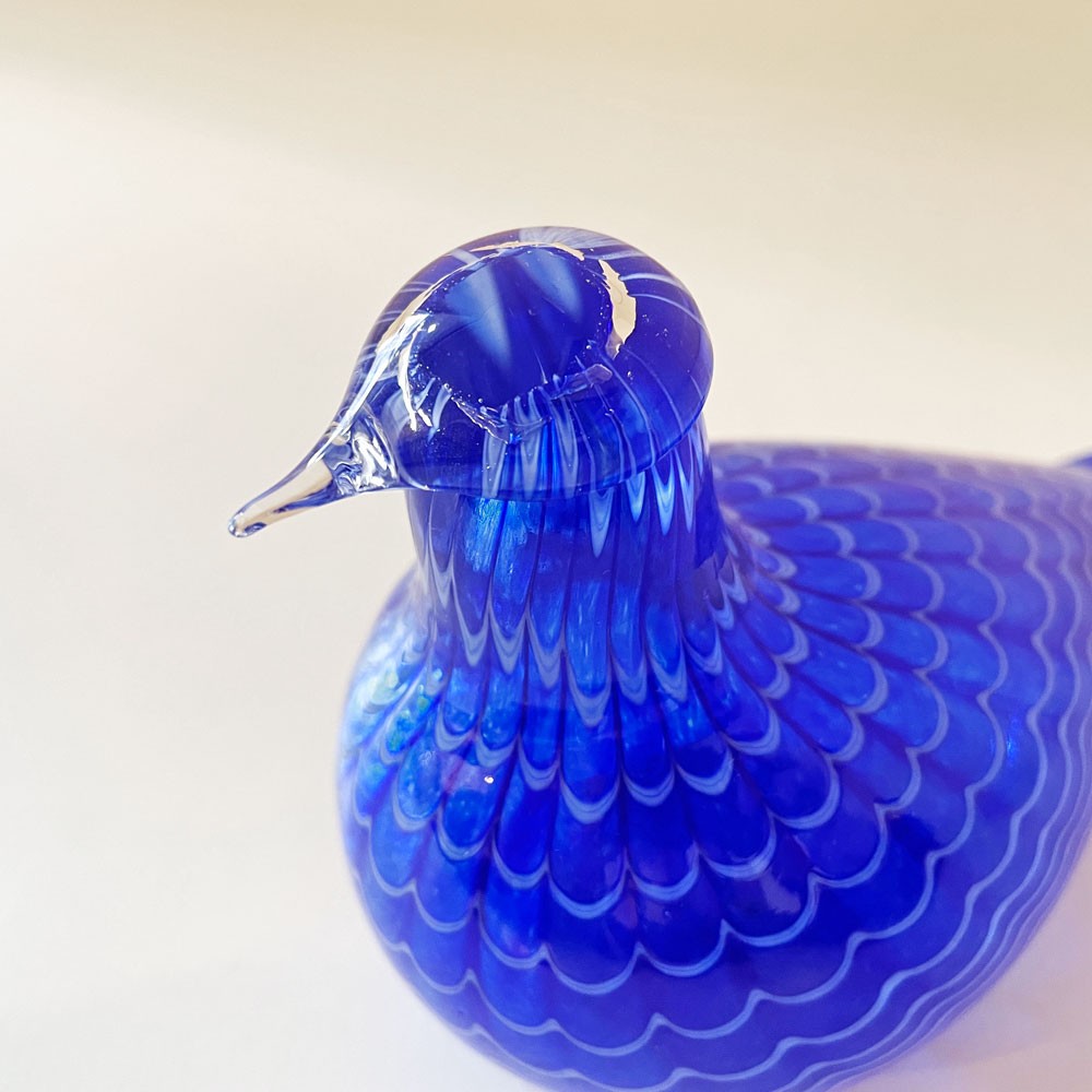 イッタラ iittala バーズバイトイッカ Birds by Toikka ブルーバード Blue Bird ルリコマドリ オイバ・トイッカ イッタラバード 定価￥41,800- ◎