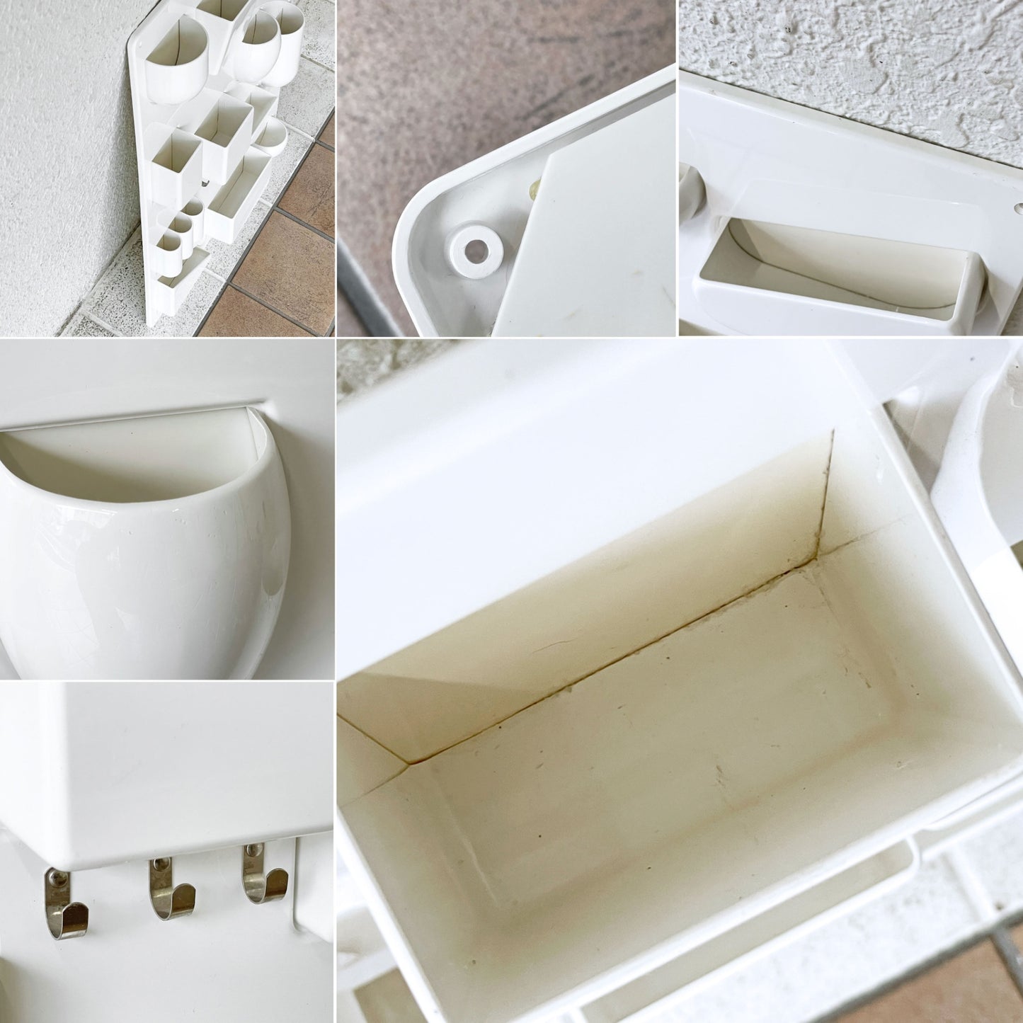 ヴィトラ Vitra ウーテンシロ2 Uten.Silo II ホワイト ウォールポケット 壁掛け収納 インゴ・マウラー & ドロシー・ベッカー ◇