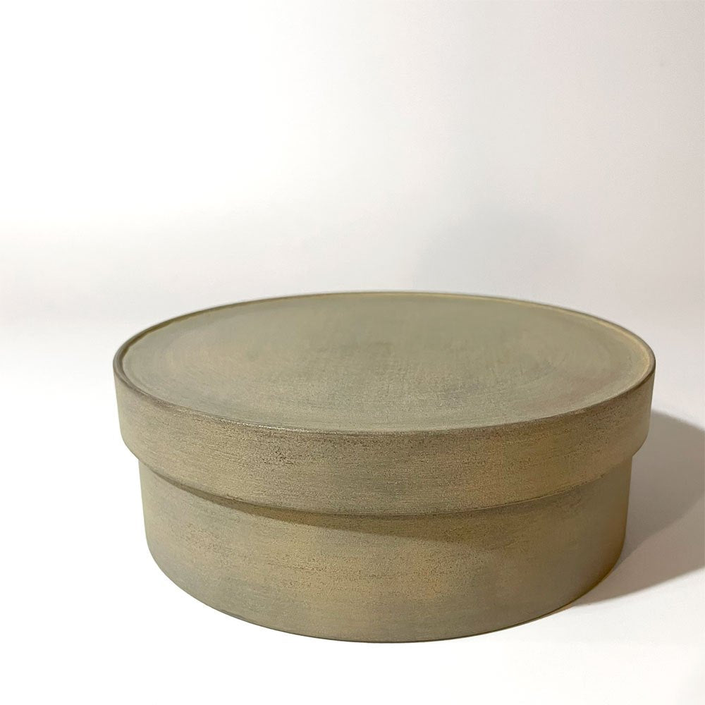 富井貴志 弁当箱 白漆 16cm 現代作家 ★