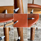 カールハンセン＆サン Carl Hansen & Son CH33P オーク材 レザーシート 本革 ダイニングチェア ハンス・J・ウェグナー 定価￥156,200- A ■