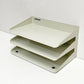 ビスレー BISLEY 3段 レターラック クリーム 書類棚 A4サイズ 横型 W38.5cm 壁掛け可 デスクアクセサリー 英国 廃番カラー ●