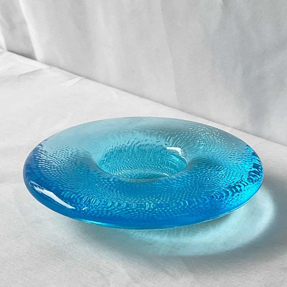 イッタラ iittala ナッピ Nappi キャンドルホルダー Markku Salo ライトブルー 北欧雑貨 フィンランド ◇