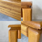 ビンテージ オーク チェステーブル Vintage Oak Wood Chess Table 70's チェス盤 ゲームテーブル ★