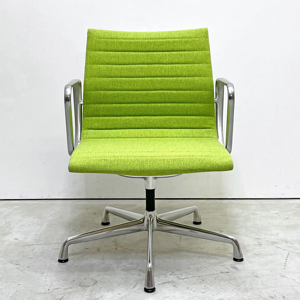 ハーマンミラー Herman Miller イームズアルミナムグループ マネジメントチェア デスクチェア ファブリックシート アルミバフベース 5本脚 固定脚 昇降無し イームズ ●