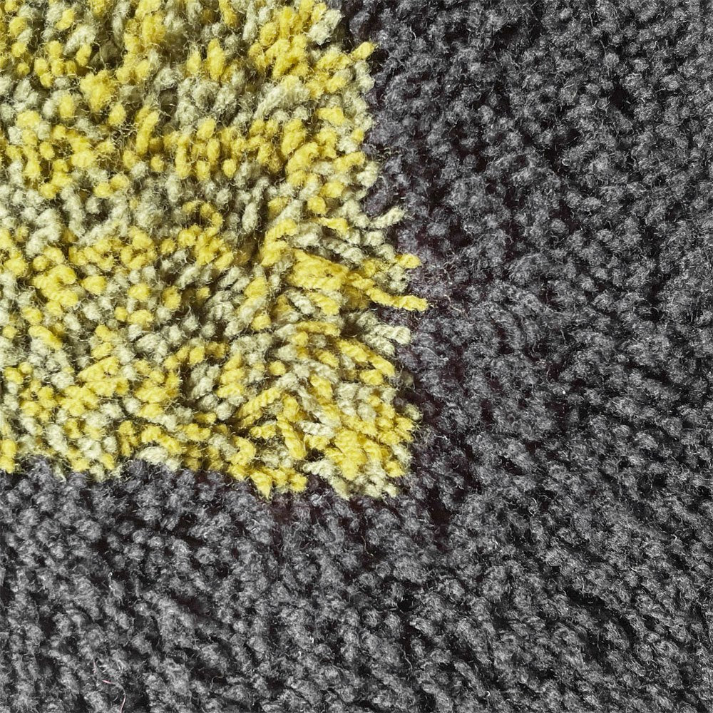 バニラ vanilla オリジナルラグ ボクシー シャギーラグ グリーン ブラック 200x140cm ★