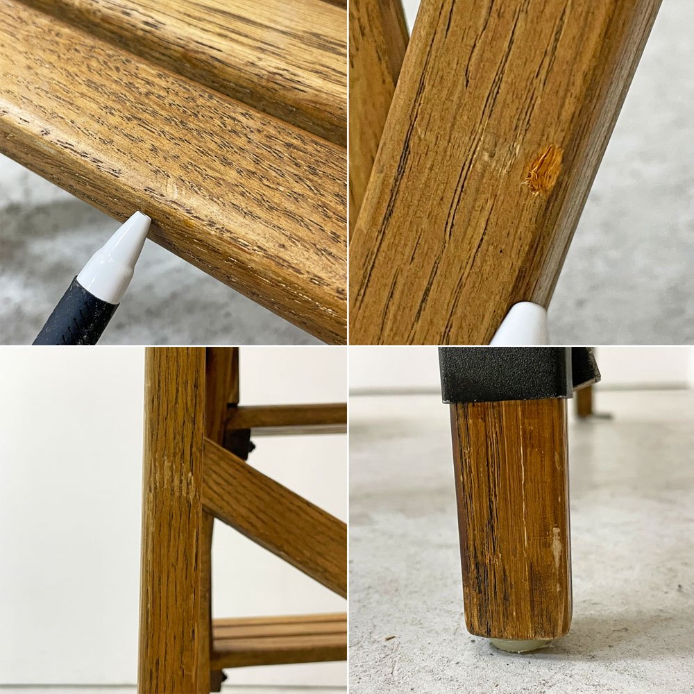 クラッシュゲート CRASH GATE ノットアンティークス Knot antiques ペーターラダー PATER LADDER ディスプレイラック 梯子 ホワイトオーク ビンテージスタイル ●
