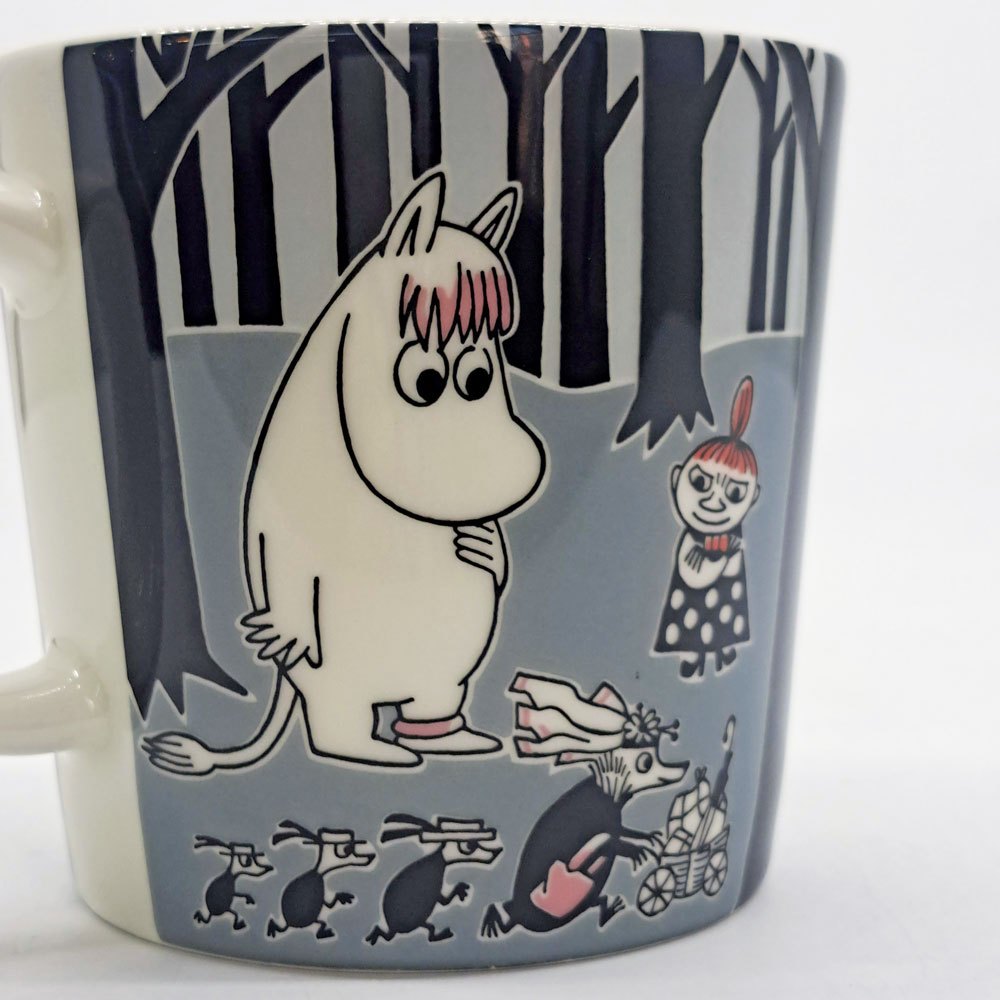 アラビア ARABIA ムーミン Moomin マグカップ アドベンチャー ムーブ トーベ・ヤンソン フィンランド 北欧食器 ●