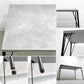 オーダーファニチャー Custom made furniture モルタル塗料天板 x 鉄脚 ダイニングテーブル W120cm インダストリアル モダンデザイン ●