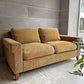 トラックファニチャー TRUCK FURNITURE FKソファ ジュニア FK SOFA Jr. 2シーター 2人掛け F-21 グリーンコーデュロイ フェザークッション ウォールナット無垢材 定価¥493,900-♪