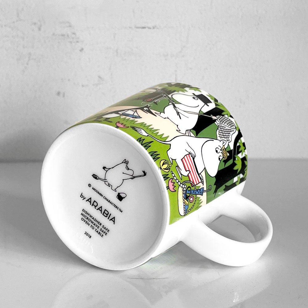 アラビア ARABIA ムーミンマグ MOOMIN ゴーイングオンバケーション 2018年 夏 トーベ・ヤンソン フィンランド 北欧食器 ■