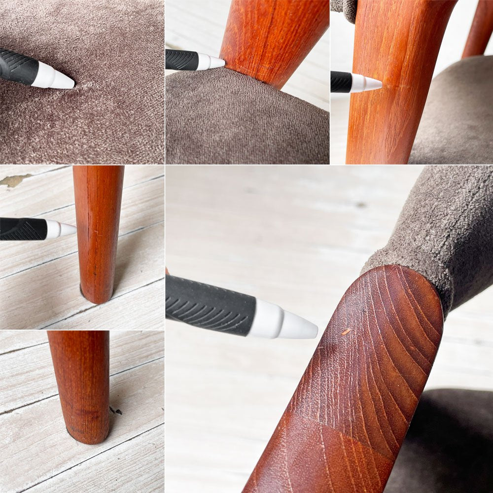 SVA Møbler スコウアンデルセン Schou Andersen Møbelfabrik ビンテージ コンパスチェア チーク材 カイ・クリスチャンセン Kai Kristiansen 北欧 デンマーク ★