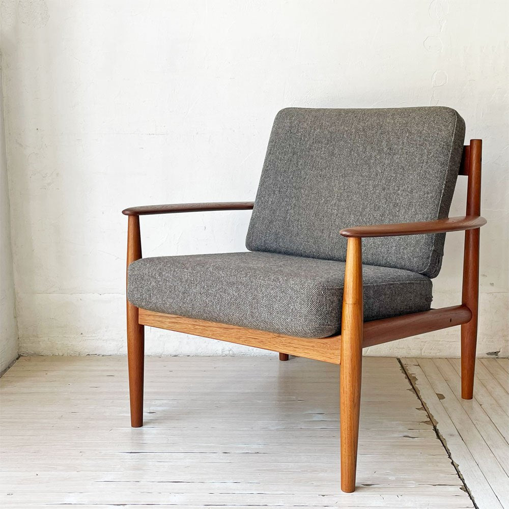 フランス＆サン France & Son Model118 イージーチェア 1Pソファ チーク材 グレーテ・ヤルク Grete Jalk 北欧ビンテージ デンマーク ★