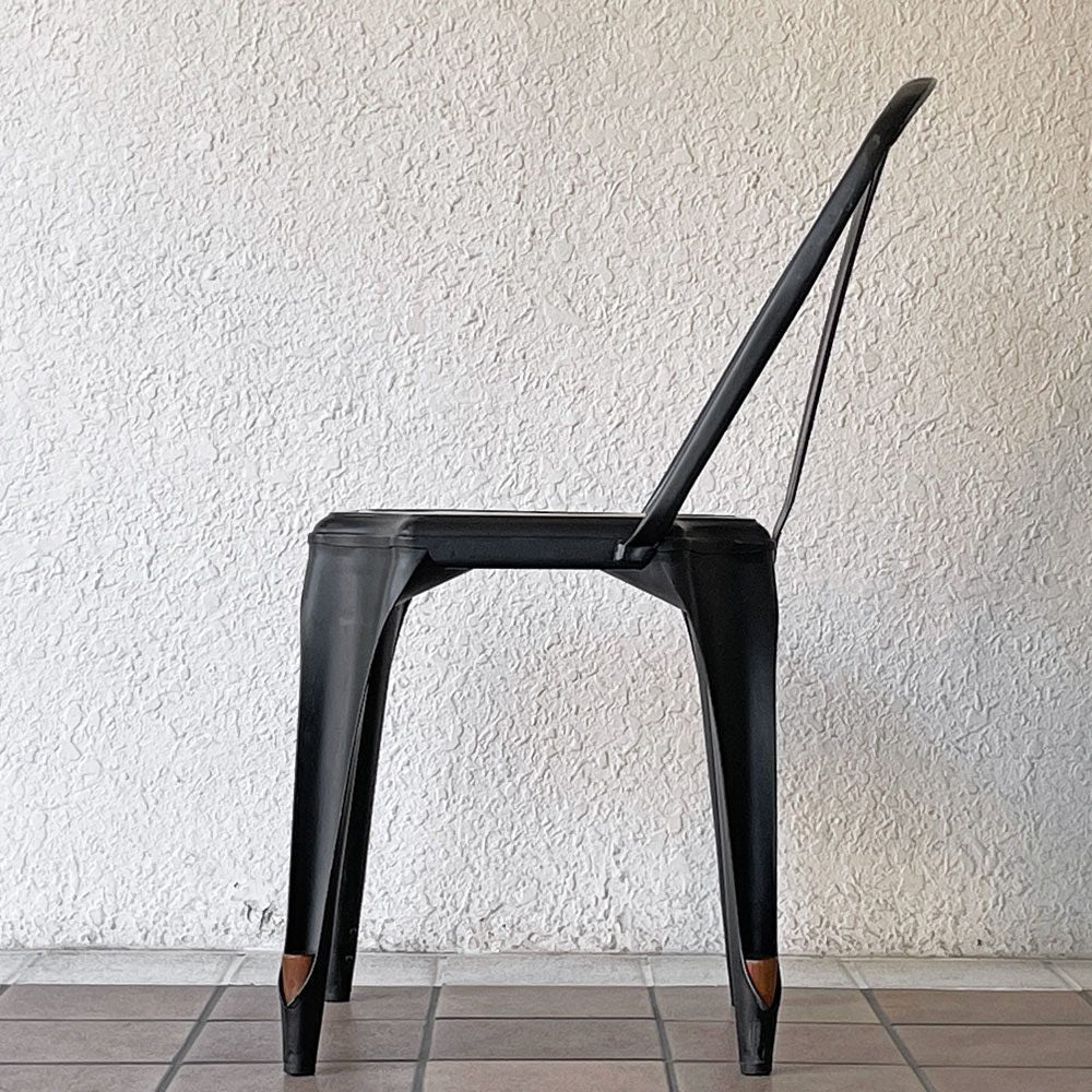 ノーザンオハイオインダストリアル Northern Ohio Industrial マルチプルズチェア Multipls Chair ダイニングチェア スタッキング ブラックスチール インダストリアルデザイン C ◇