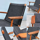 カールハンセン＆サン Carl Hansen & Son CH25 イージーチェア ラウンジチェア ウォールナット材 ブラックペーパーコード ハンス・J・ウェグナー デンマーク 北欧家具 ◎