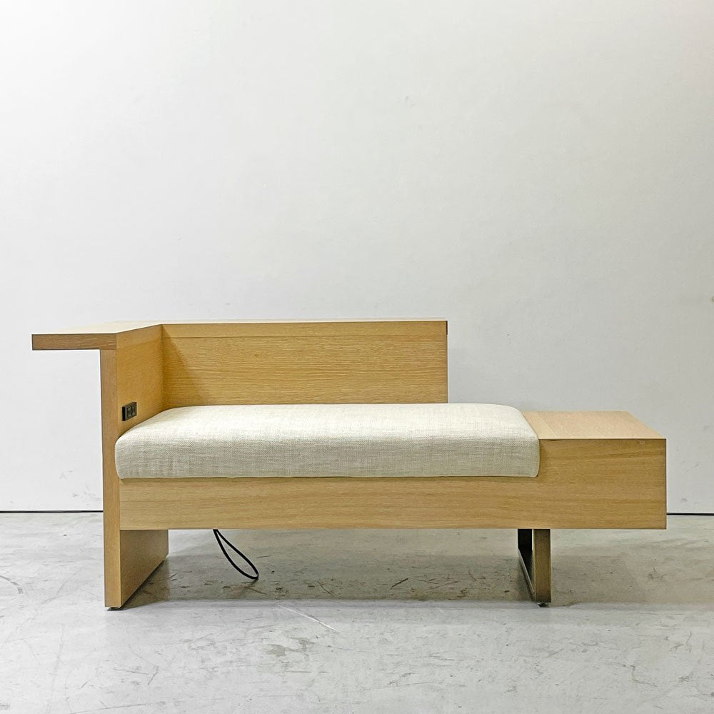 オーダーファニチャー Custom made furniture ワンアームソファ 2シーター 積層合板 ナチュラルモダン ●