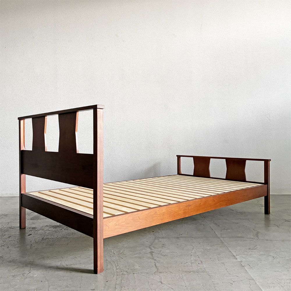 アクメファニチャー ACME Furniture ブルックス BROOKS BED ベッドフレーム セミダブル L204cm アメリカンビンテージスタイル 定価￥89,100- 〓