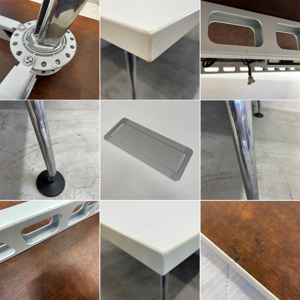 ヴィトラ vitra. メダモルフ MedaMorph 180×120 カンファレンステーブル Conference Table ワークテーブル オフィスデスク ミーティングテーブル アルベルト・メダ Alberto Meda 会議用テーブル 〓