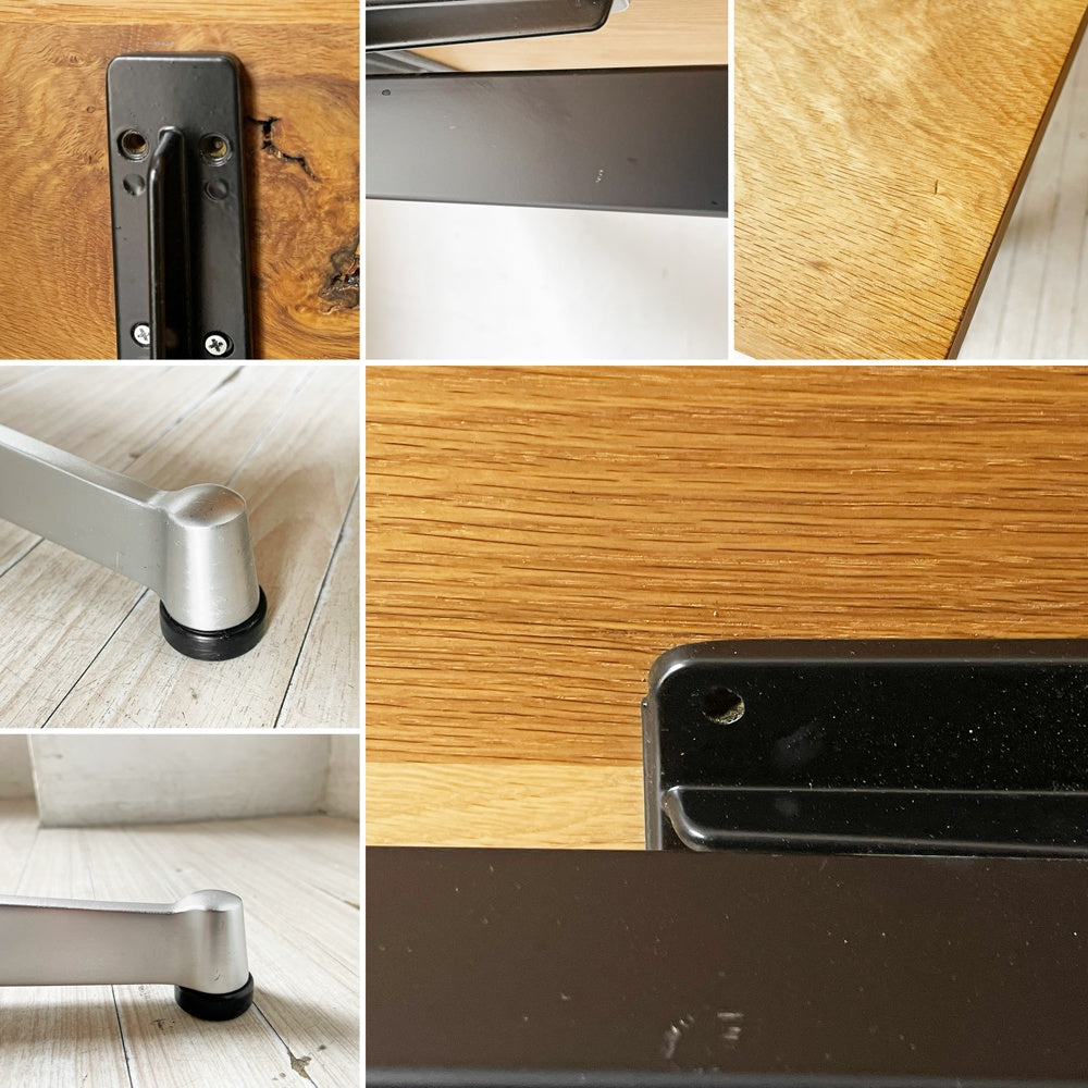 グリニッチ greeniche カフェテーブル Cafe Table ダイニングテーブル オーク無垢材 W150cm オイルフィニッシュ 参考定価￥107,000- ★