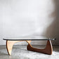 ハーマンミラー Herman Miller ノグチ コーヒーテーブル Noguchi Coffee Table イサムノグチ Isamu Noguchi ガラス天板 厚19mm ミッドセンチュリー 名作 ■