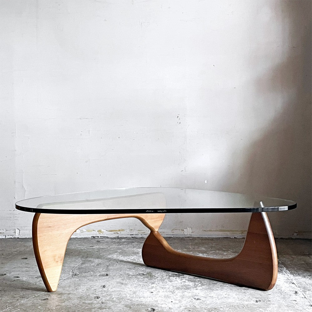 ハーマンミラー Herman Miller ノグチ コーヒーテーブル Noguchi Coffee Table イサムノグチ Isamu Noguchi ガラス天板 厚19mm ミッドセンチュリー 名作 ■