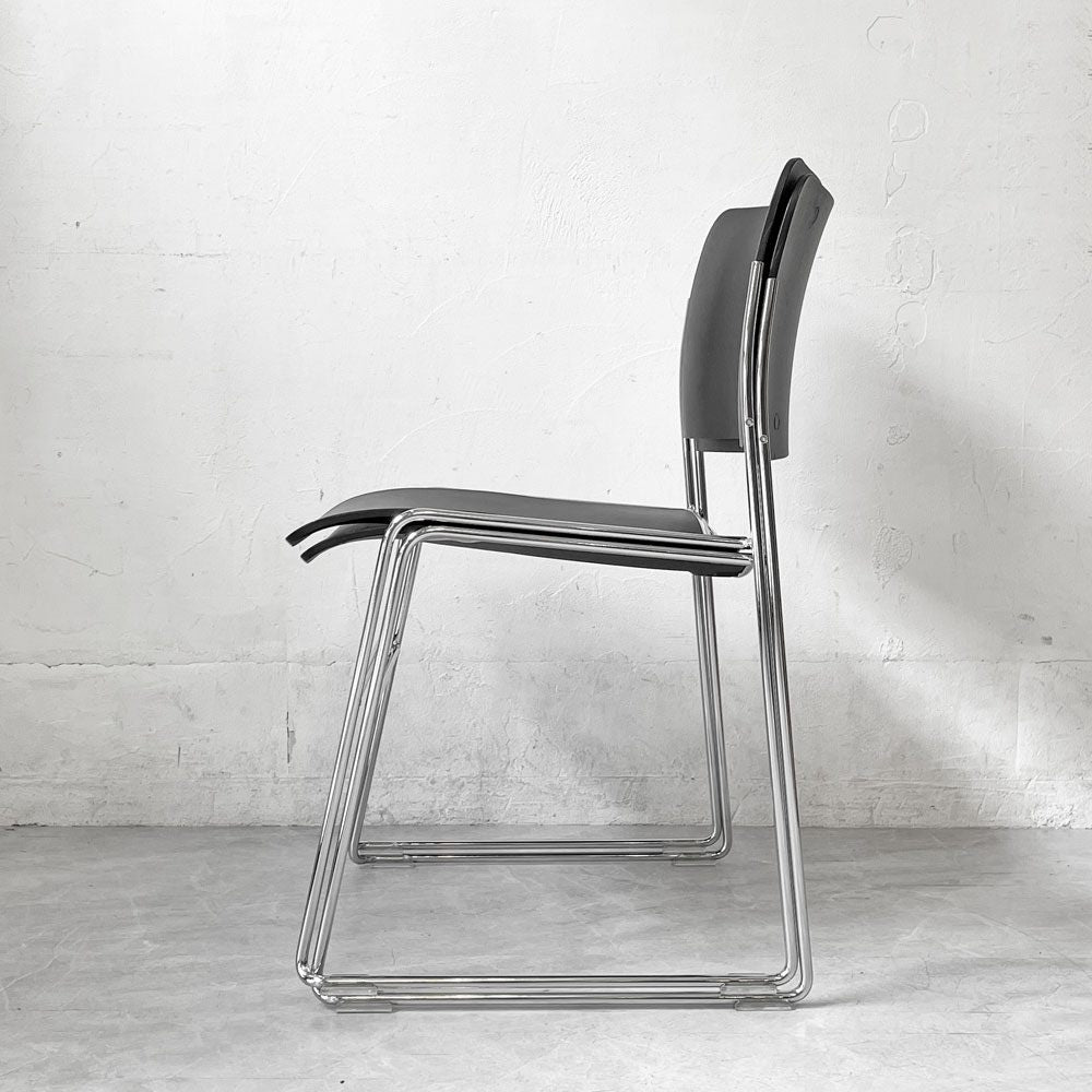 ハウ HOWE 40/4 サイドチェア SIDE CHAIR スタッキングチェア デビッド・ローランド David Rowland モダンデザイン A ★