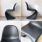 ヴィトラ vitra パントンチェア ダイニングチェア スタッキングチェア ヴェルナー・パントン Panton ミッドセンチュリー スペースエイジ ブラック ★