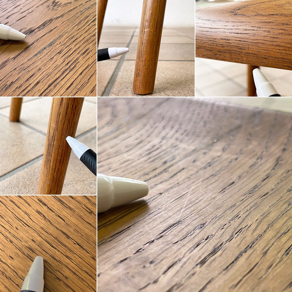 シキファニチア SIKI FURNITURE スツールテーブル STOOL TABLE 2 オーク無垢材 サイドテーブル W45cm 板座 国産家具 ◇