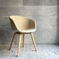 ヘイ HAY アバウト ア チェア ABOUT A CHAIR AAC 23 アームチェア ファブリック張り ダイニングチェア ベージュ系ファブリック オーク材 北欧 廃番 ♪
