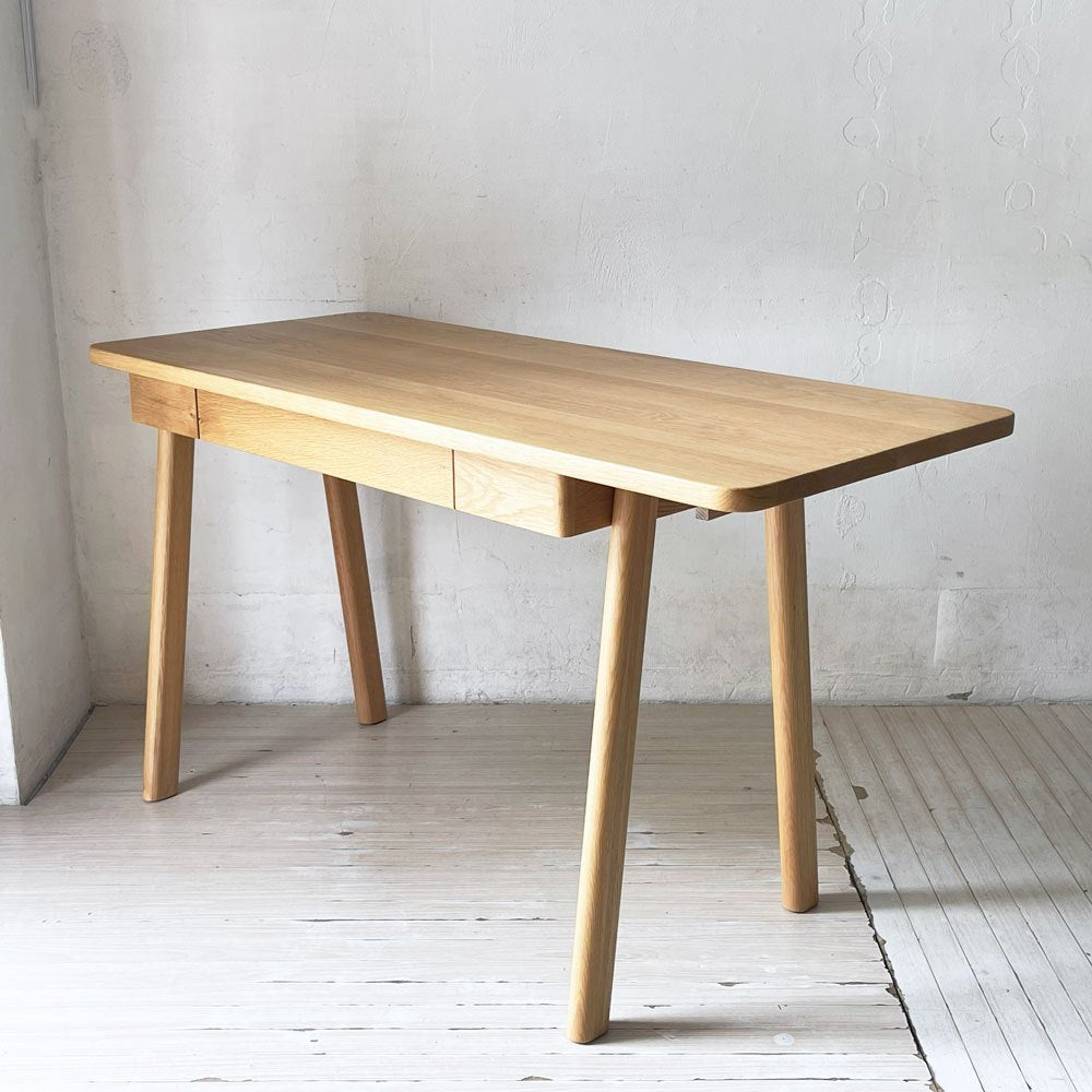 アクタス ACTUS アクタスキッズ サークル SARCLE デスク W120cm オーク材 美品 定価¥95,700- ★