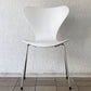 フリッツハンセン Fritz Hansen 3107 セブンチェア ラッカー仕上げ ホワイト スタッキング アルネ・ヤコブセン デンマーク 北欧家具 B ◇