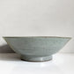 小川甚八 青灰釉 8寸鉢 深鉢 深皿  Φ23.5cm 甚八窯 笠間焼 美品 ■