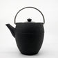 鋳心ノ工房 Chushin Kobo ティーポット 急須 鉄瓶 丸筒 Sサイズ HS-21S  鋳鉄 茶漉し ステンレスつる 0.45L ●