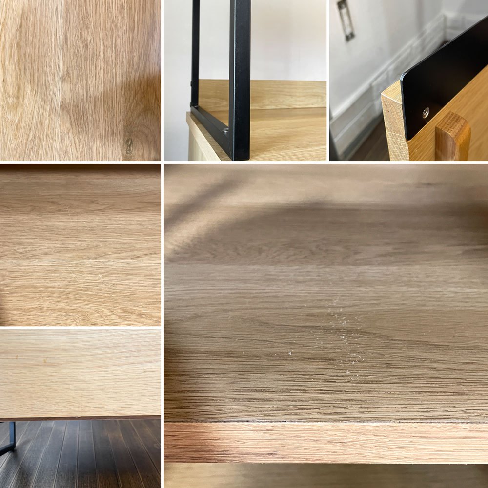 アデペシュ a.depeche スプレム キッチンボード 1200 splem kitchen board 食器棚 オーク材 W122 参考価格173,800円 ◎