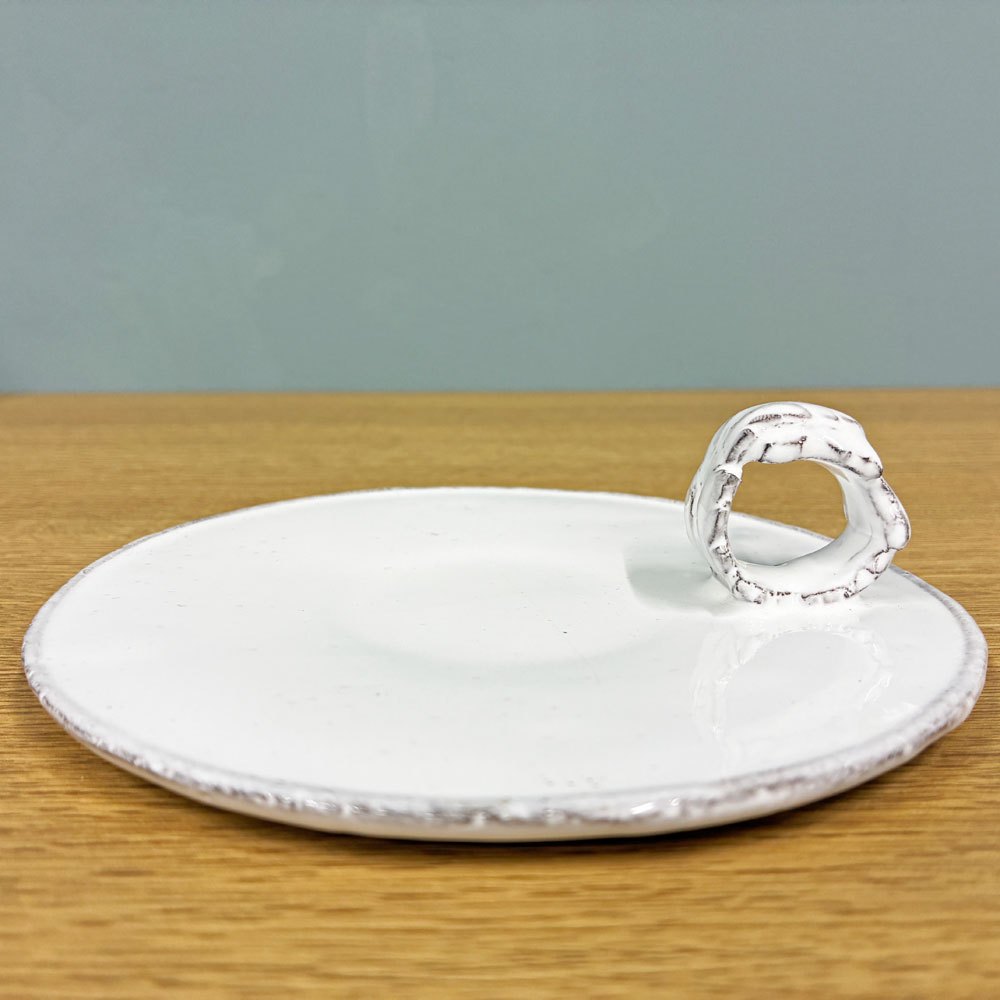 JBAdeV/Jean Baptiste Astierde Villatte 別注ソーサー Feuilles soucoupe a anse アスティエ・ド・ヴィラット ASTIER de VILLATTE 陶器 フランス A ◎