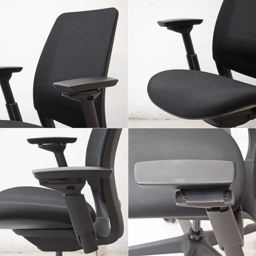 スチールケース Steelcase シリーズ2 Series2 デスクチェア OAチェア ブラック ●