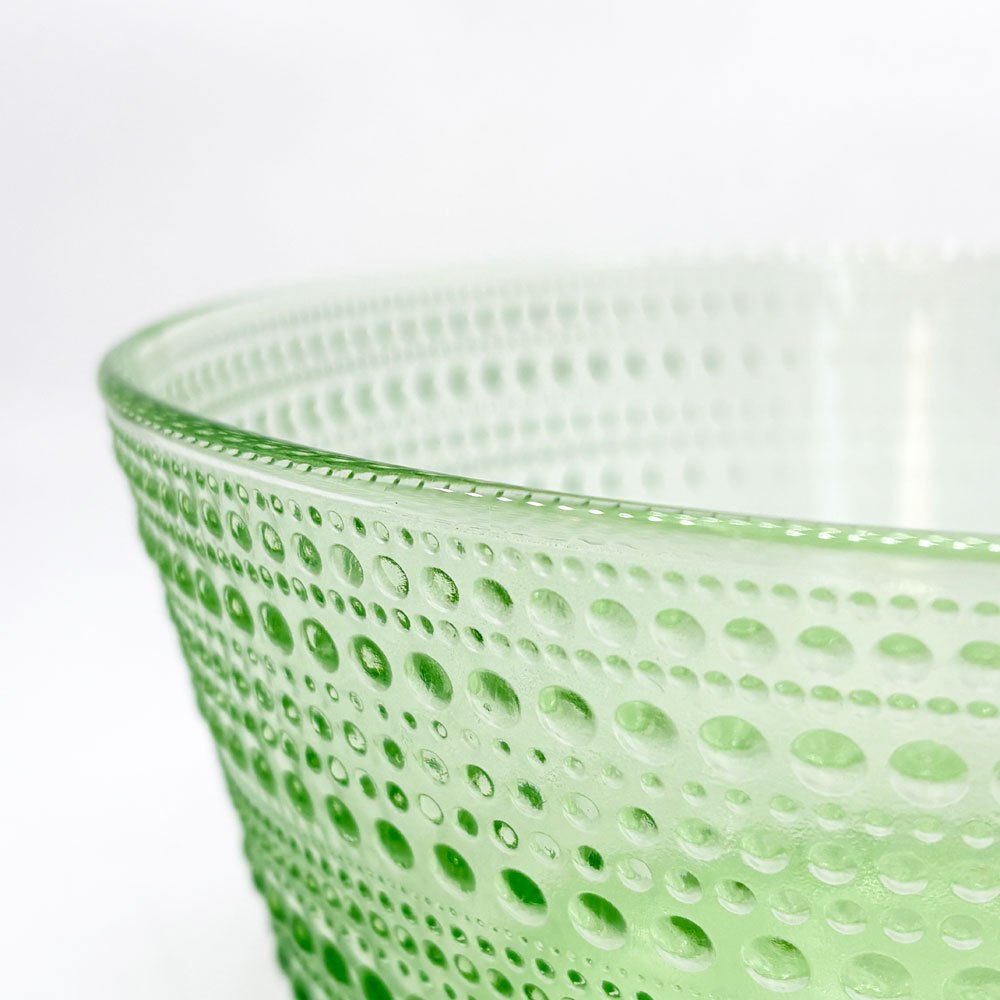 イッタラ iittala カステヘルミ Kastehelmi サービングボウル 20cm アップルグリーン 北欧食器 廃番カラー ●
