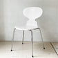 フリッツハンセン Fritz Hansen アントチェア アリンコチェア 4本脚 カラードアッシュ ホワイト アルネ・ヤコブセン デンマーク 北欧家具 ★