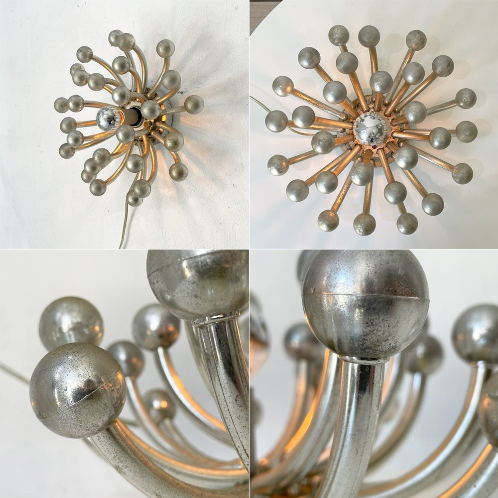 ヴァレンティ・ルーチェ Valenti Luce Studio Tetrarch ピスティロ ウォールランプ Pistillino 60’s イタリア ビンテージ クローム ★