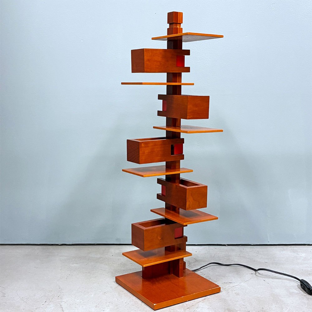 フランク・ロイド・ライト FRANK LLOYD WRIGHT タリアセン3 TALIESIN3 テーブルランプ チェリー ヤマギワ取扱い YAMAGIWA 定価￥160,600- ◎